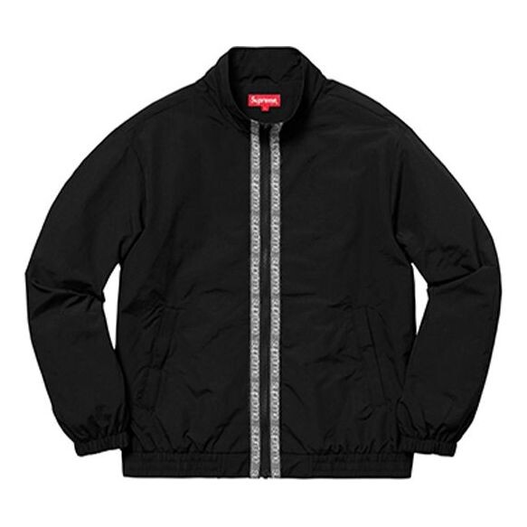 

Куртка ss18 classic taping track jacket black Supreme, черный