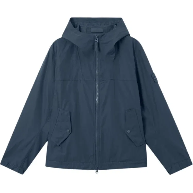 Куртка мужская Slate Blue с капюшоном STONE ISLAND