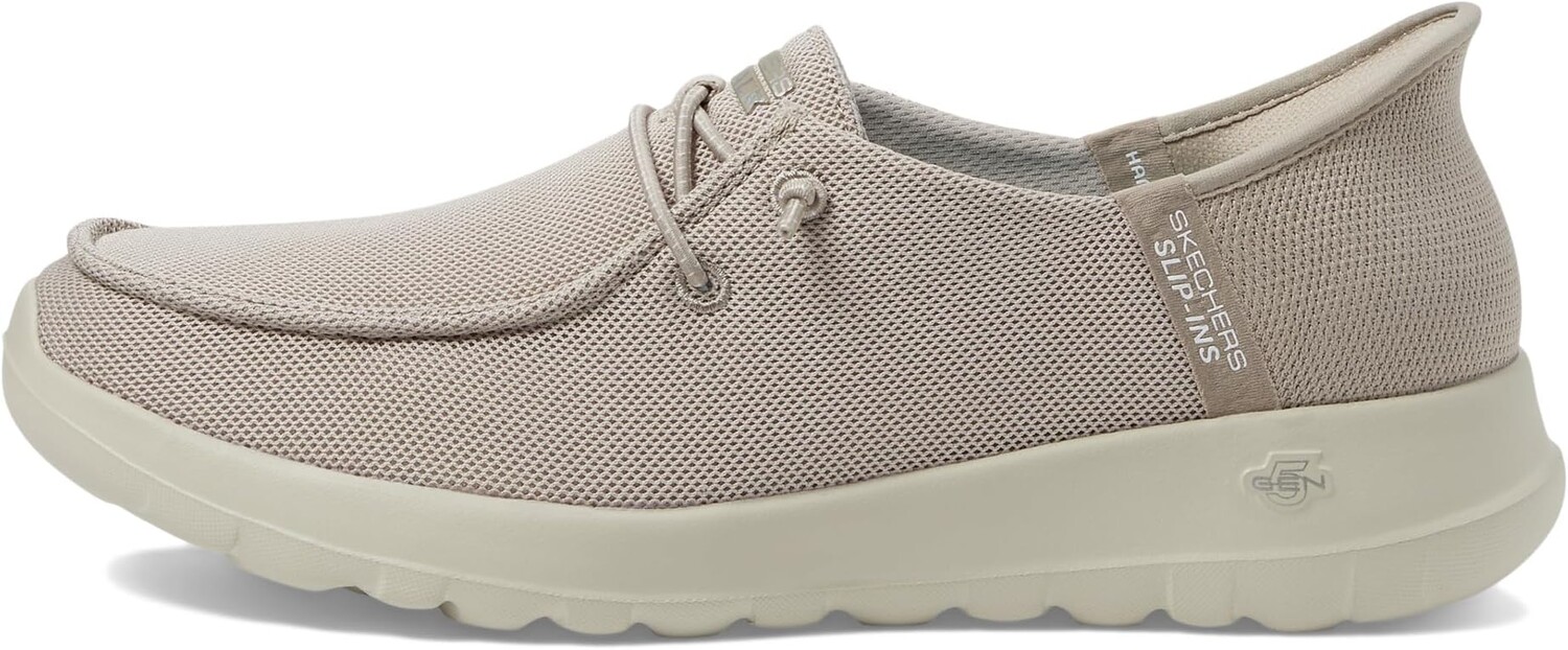 Кроссовки SKECHERS Performance Go Walk Joy Idalis Hands Free Slip-Ins, цвет Taupe — фото 4