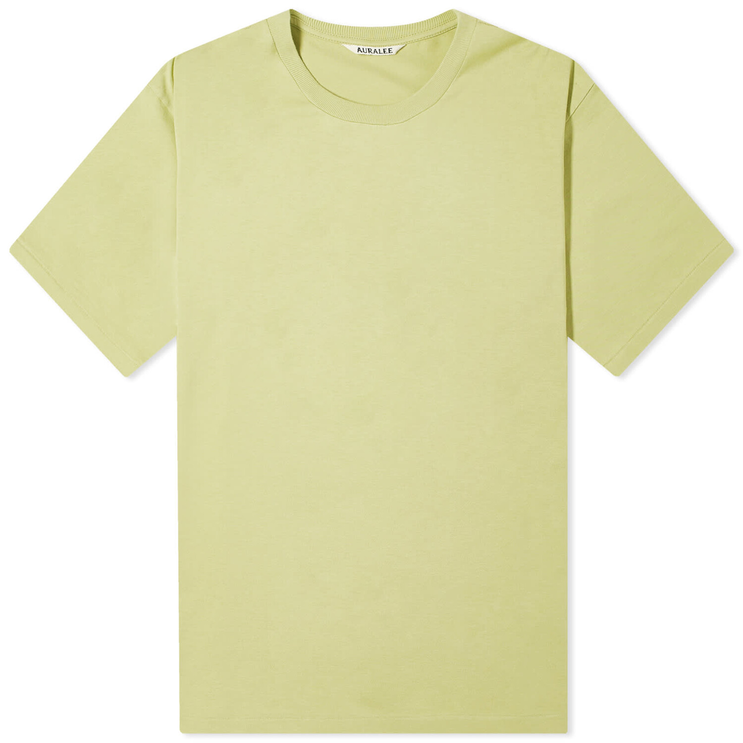 

Футболка Auralee Luster Plaiting T-Shirt, цвет Light Green