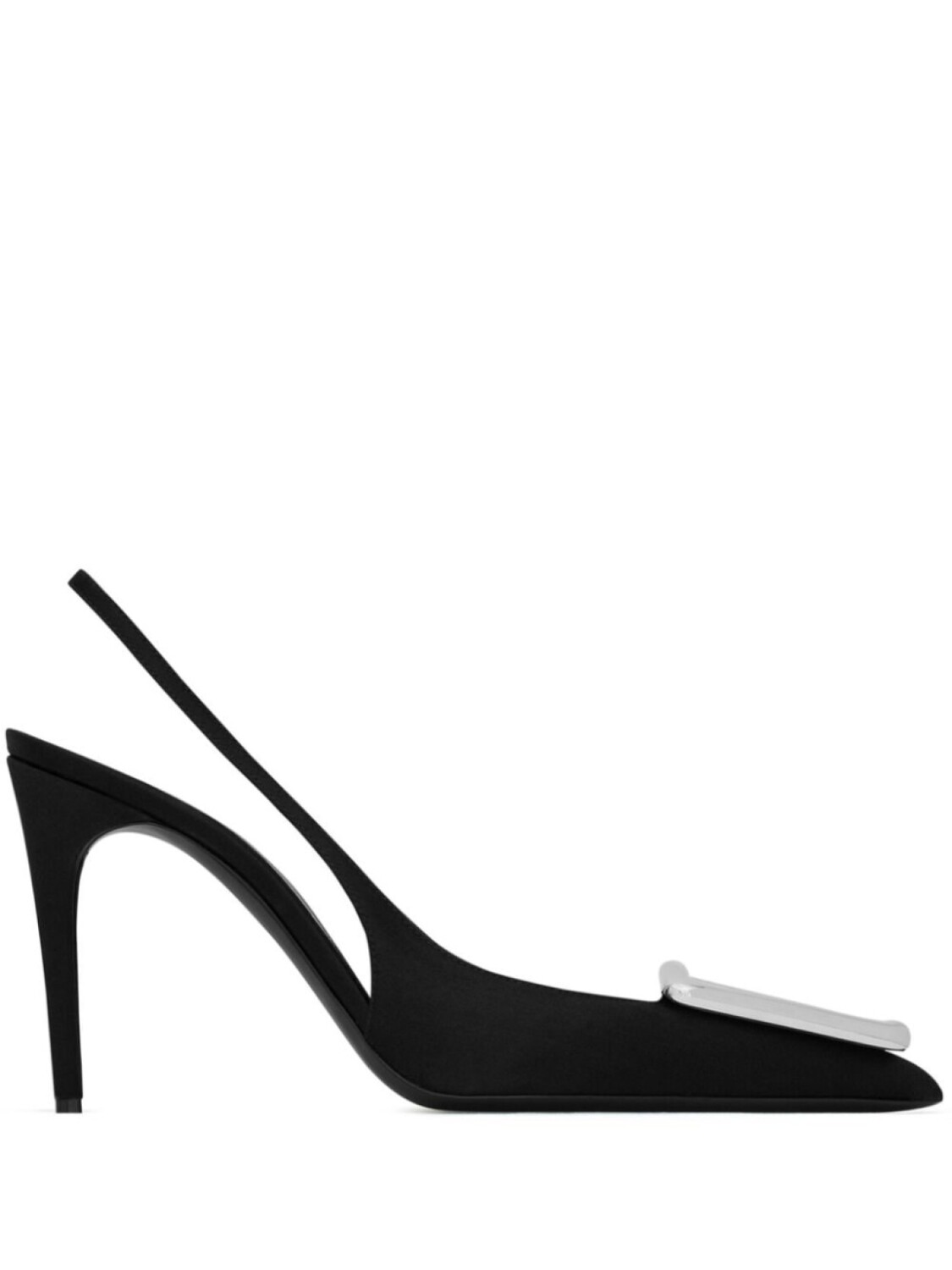 

Saint Laurent туфли Avenue 95 с ремешком на пятке, черный