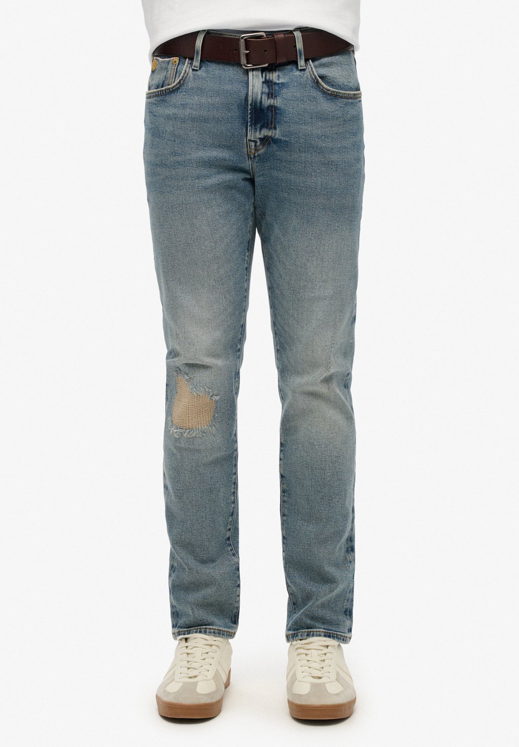 

Джинсы облегающего кроя Superdry, синий