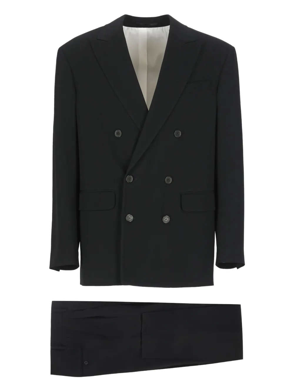 

Костюм с двубортным пиджаком DSQUARED2, черный