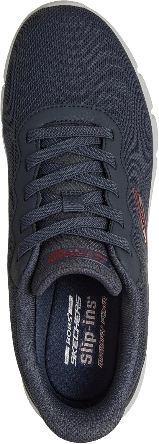 Мужские кроссовки Skechers Bobs B Flex Glacial Edge, Dark Navy Blue — фото 3