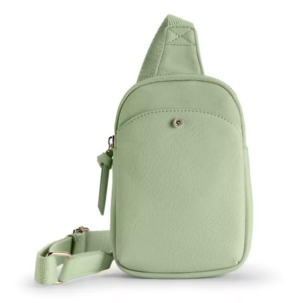

Сумка-слинг May через плечо Lc Lauren Conrad, цвет valor green