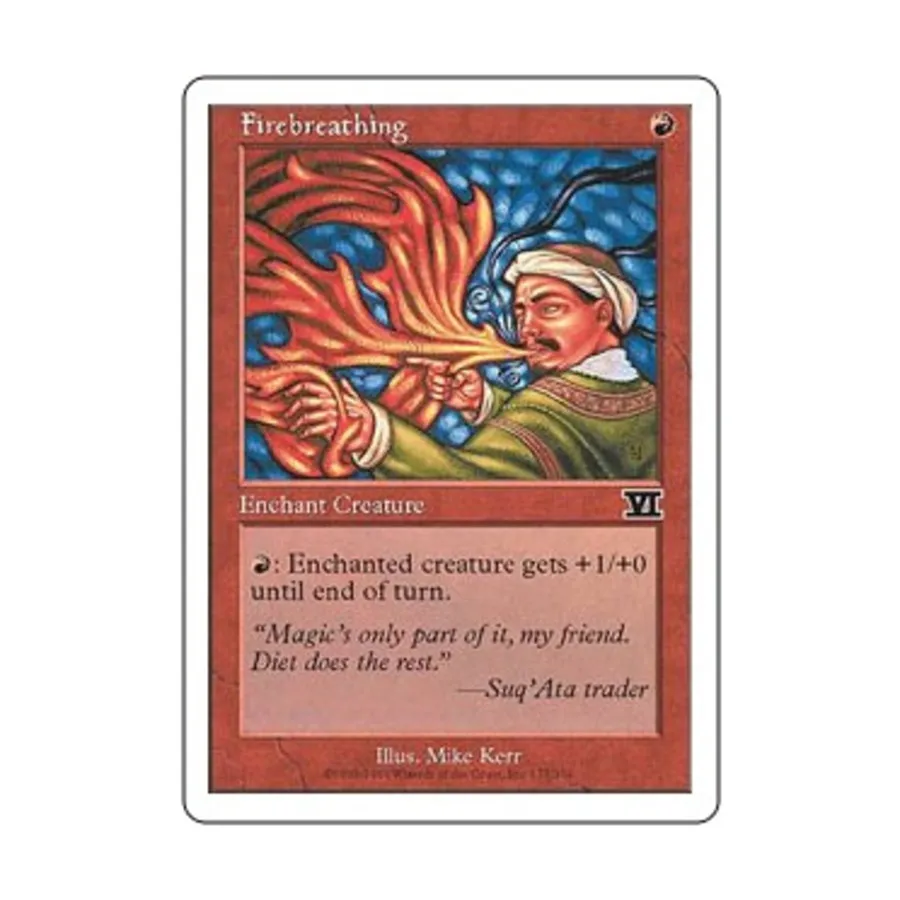 

CCG Огнедышащее (С), MTG - 6th Edition (Classic)