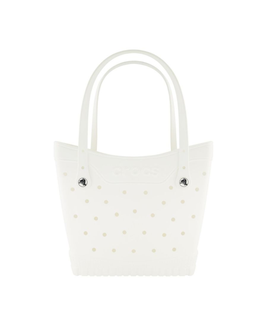 

Классическая сумка-тоут среднего размера Crocs, White