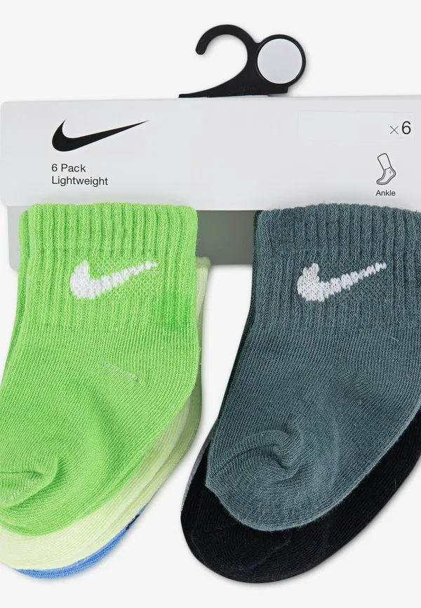 Детские короткие носки (6 пар) Nike Sportswear, Mean Green — фото 3