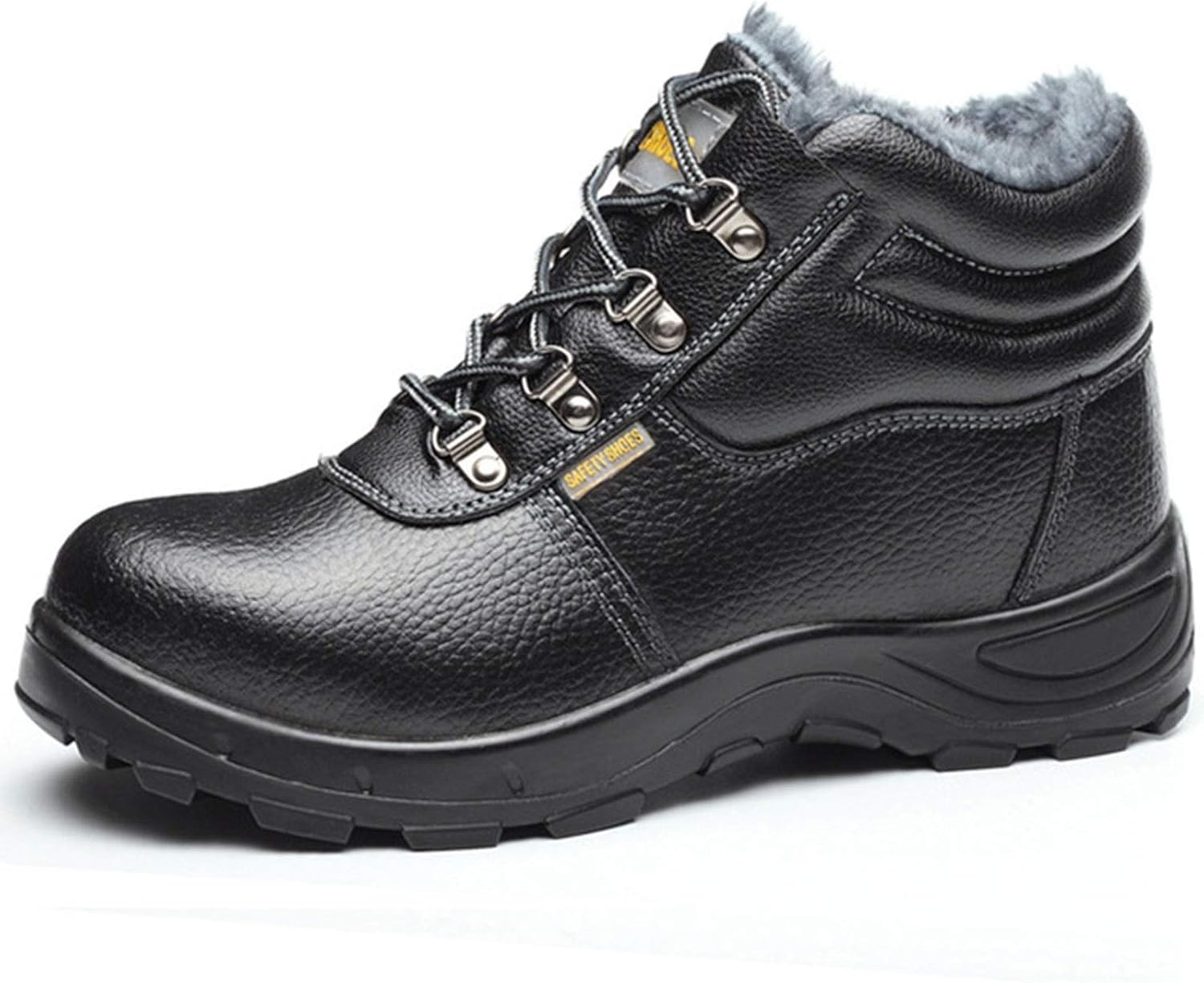 

Защитная обувь для мужчин и женщин с стальным носком, легкие кроссовки для женщин, мягкие и дышащие промышленные спортивные кроссовки (Цвет: черный, Размер: 5 US) Hisxus