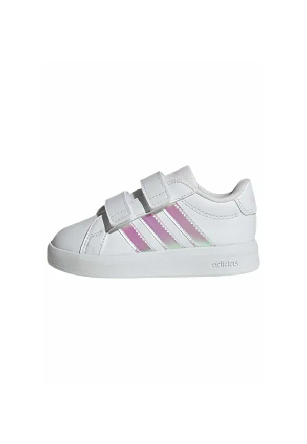 Кроссовки детские Adidas Sportswear Grand Court 3.0, облачно-белый иридесцентный