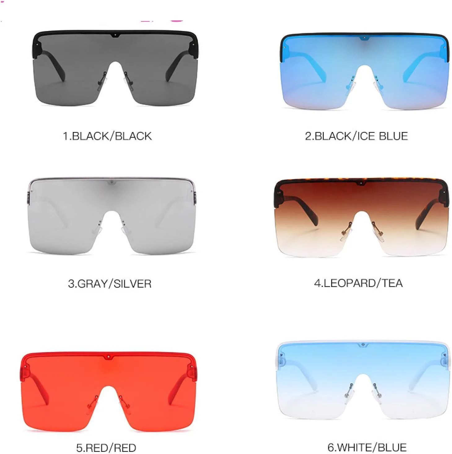 

Винтажные солнцезащитные очки для женщин и мужчин, модные очки в крупной оправе, женские очки для вождения с защитой от УФ-излучения UV400 TKKTLLT, Gray Silver