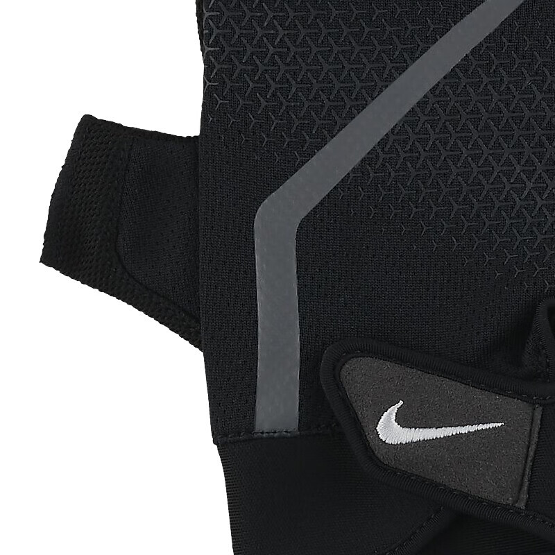 Пояс для тяжелой атлетики/спортивные перчатки Nike, цвет Black 945 — фото 2