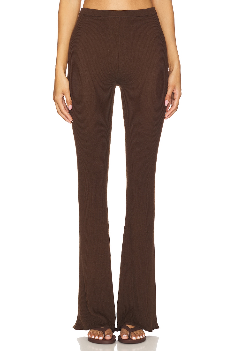 

Bailee ребристые брюки Eaves, chocolate brown