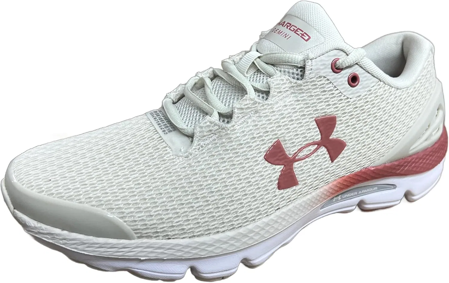 Мужские кроссовки Under Armour Charged Gemini 2020, 2-White Cinna Red 103 — фото 3