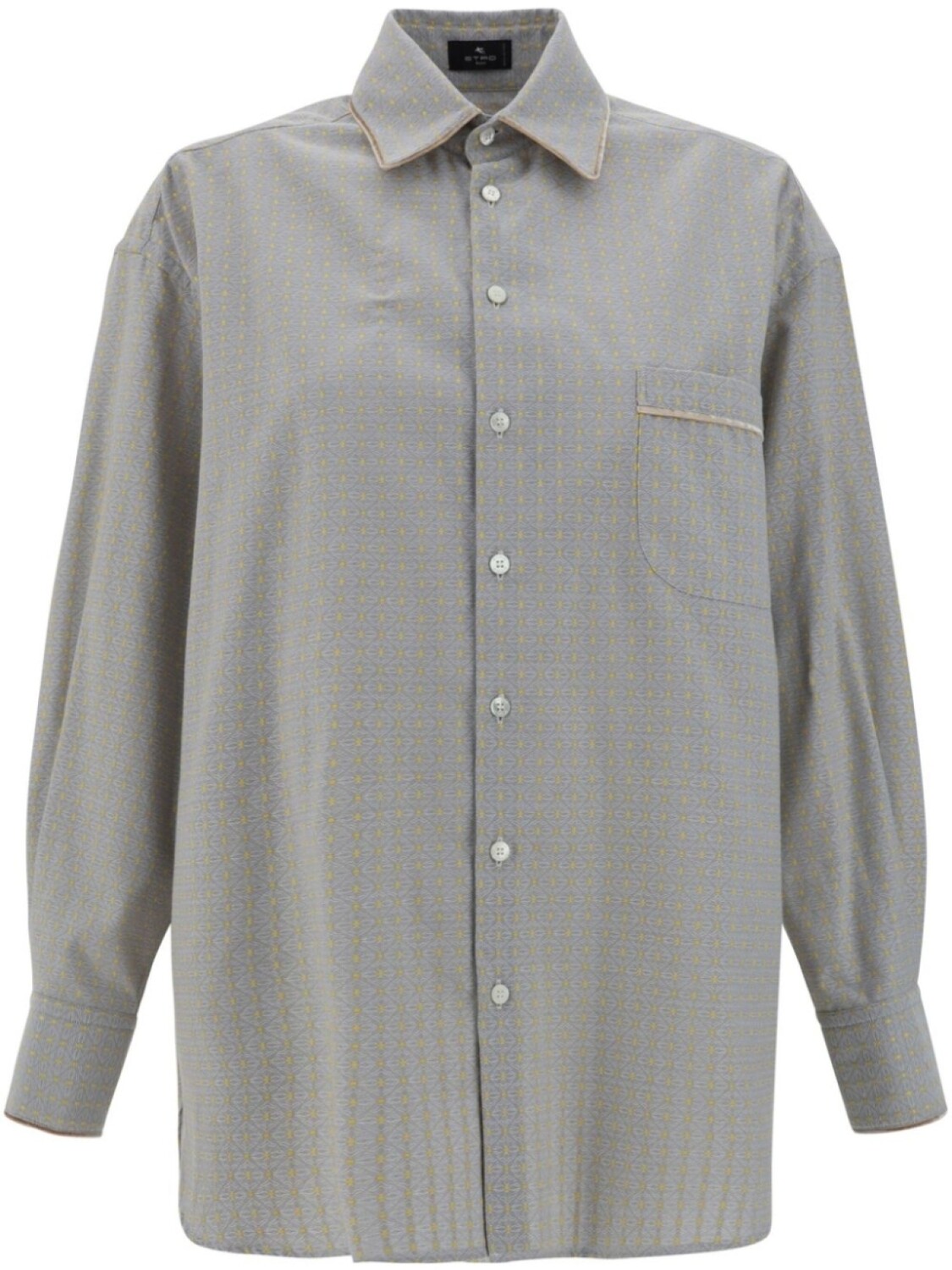 

Жаккардовая рубашка ETRO, серый