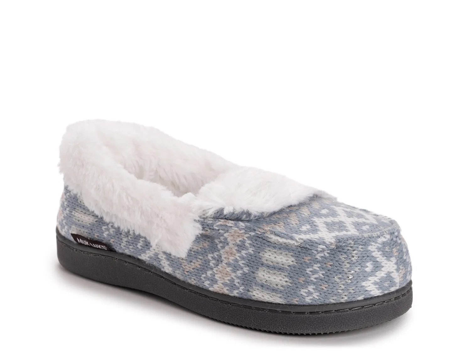 Тапочки MUK LUKS Anais Slipper - Women's, серебряный