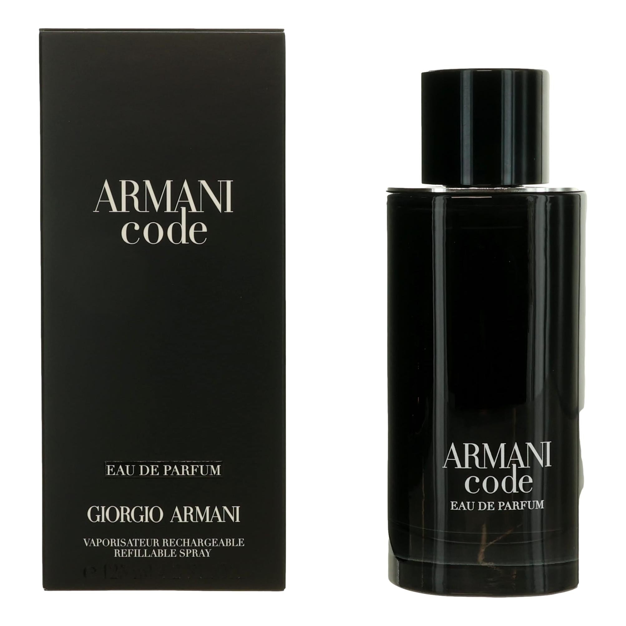 

Набор из 2 флаконов парфюмерной воды Armani Code от Giorgio Armani (127 мл) для мужчин, прозрачный