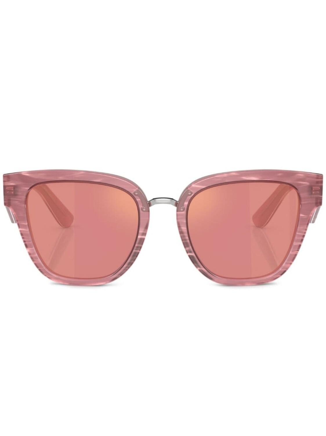 

Dolce & Gabbana Eyewear солнцезащитные очки в оправе 'кошачий глаз', розовый