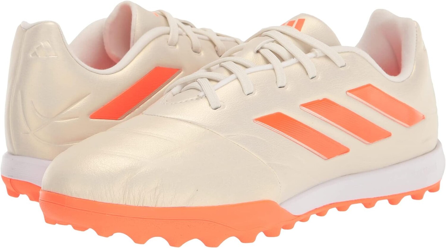 

Бутсы Copa Pure.3 Turf adidas, цвет Off-White/Team Solar Orange/Off-White