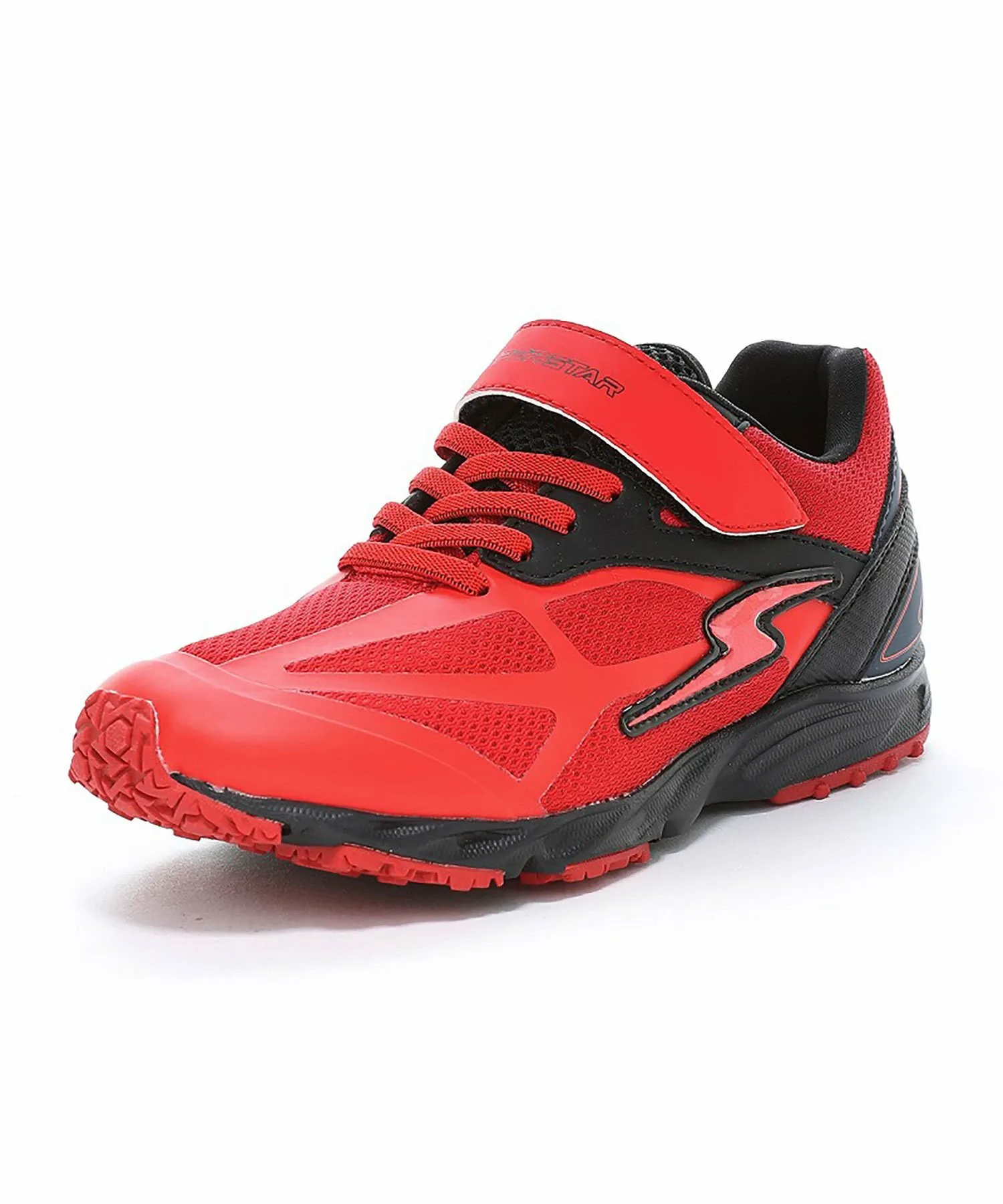 Детские кроссовки MoonStar SS J1243 красного цвета Superstar, Red