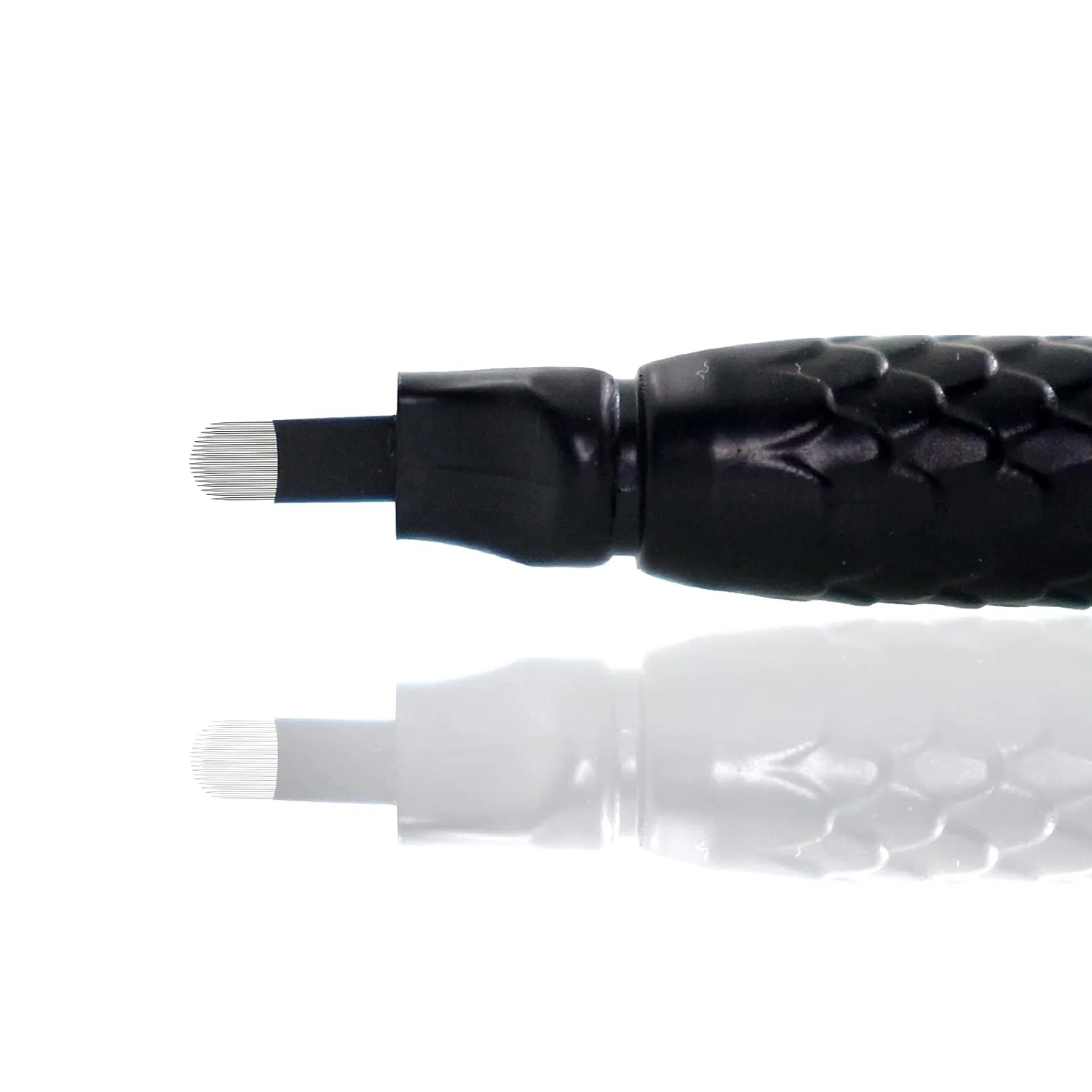 Одноразовые ручки для микроблейдинга Nano 18U, черные, 10 шт. Rasmet, 18U-0.15 Mm — фото 3