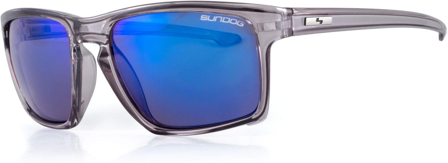 

Премиальные солнцезащитные очки Sundog Eyewear для мужчин - Drifter - идеально подходят для игры в гольф, рыбалки, в качестве модной одежды, для походов и вождения (линзы из поликарбоната SD-C7), Grey