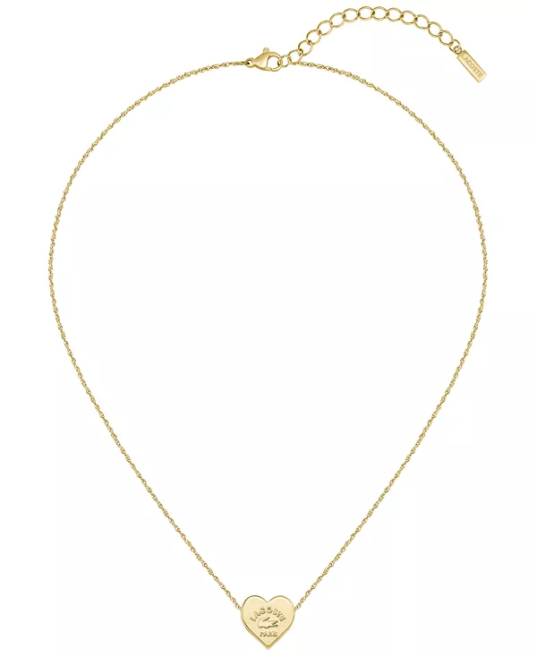 

Женщины любят мое ожерелье с покрытием из крокодиловой кожи Lacoste, gold