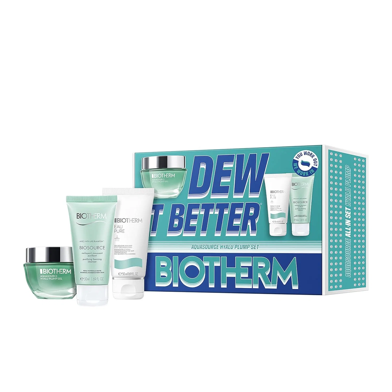 Набор для ухода за лицом и телом «Aquasource Hyalu Routine Set» от Biotherm Biotherm