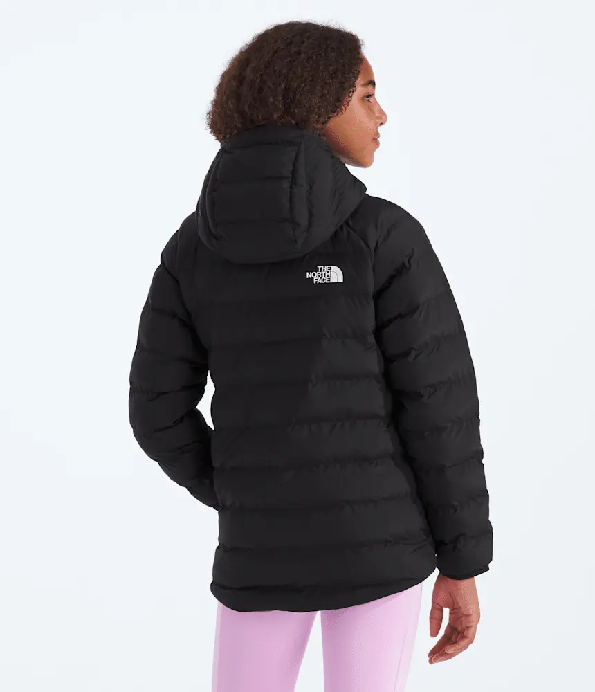 Двусторонняя куртка Perrito с капюшоном для девочек The North Face, TNF Black/Smoked Pearl — фото 4