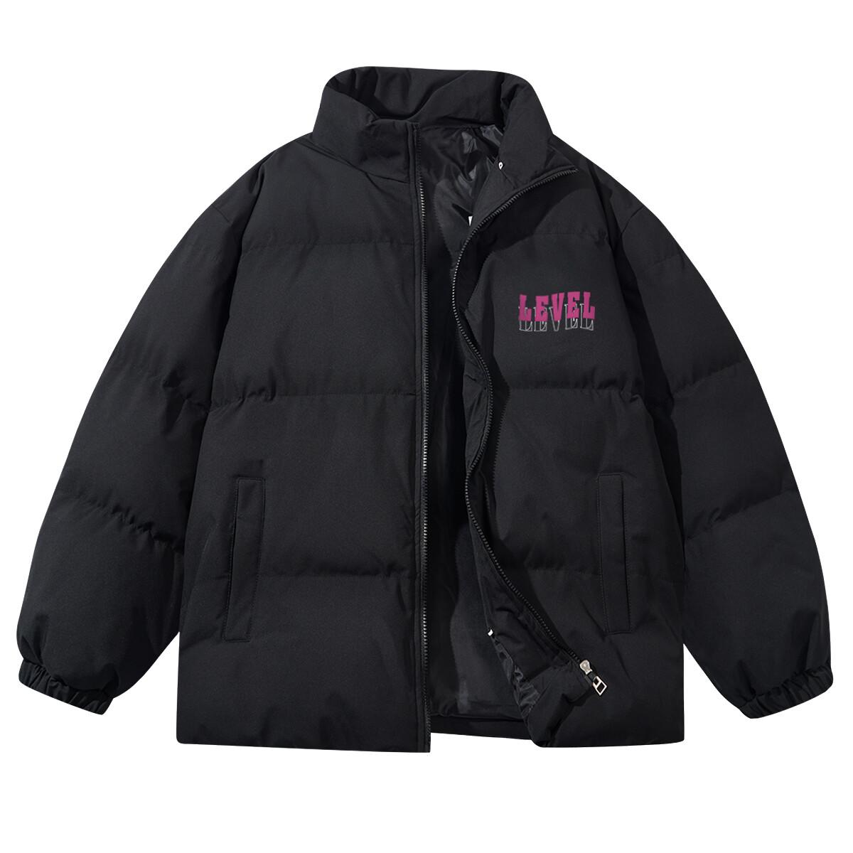 

Стеганая куртка унисекс LEVEL, Черный (без шляпы)