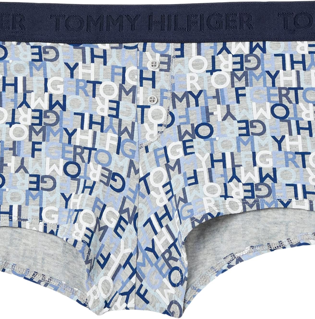 Женские трусики-шорты и бикини Tommy Hilfiger из хлопка, упаковка 3 шт., Tonal Th Hilfiger — фото 2