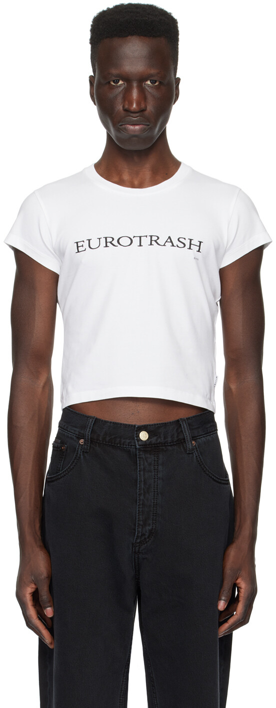 

Белая футболка Сиона Eytys, цвет Eurotrash white