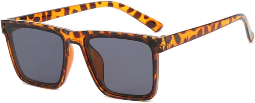 

Солнцезащитные очки с защитой UV400 | Длинная оправа, градиентная расцветка | для женщин и мужчин, для занятий спортом на открытом воздухе и вождения DSVIGF, Leopard Grey