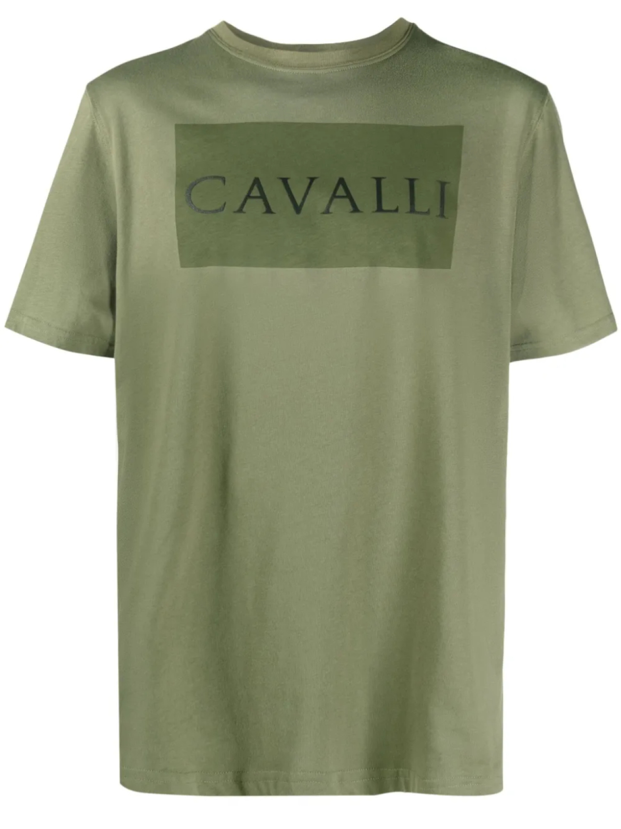 

Roberto Cavalli футболка с логотипом, зеленый