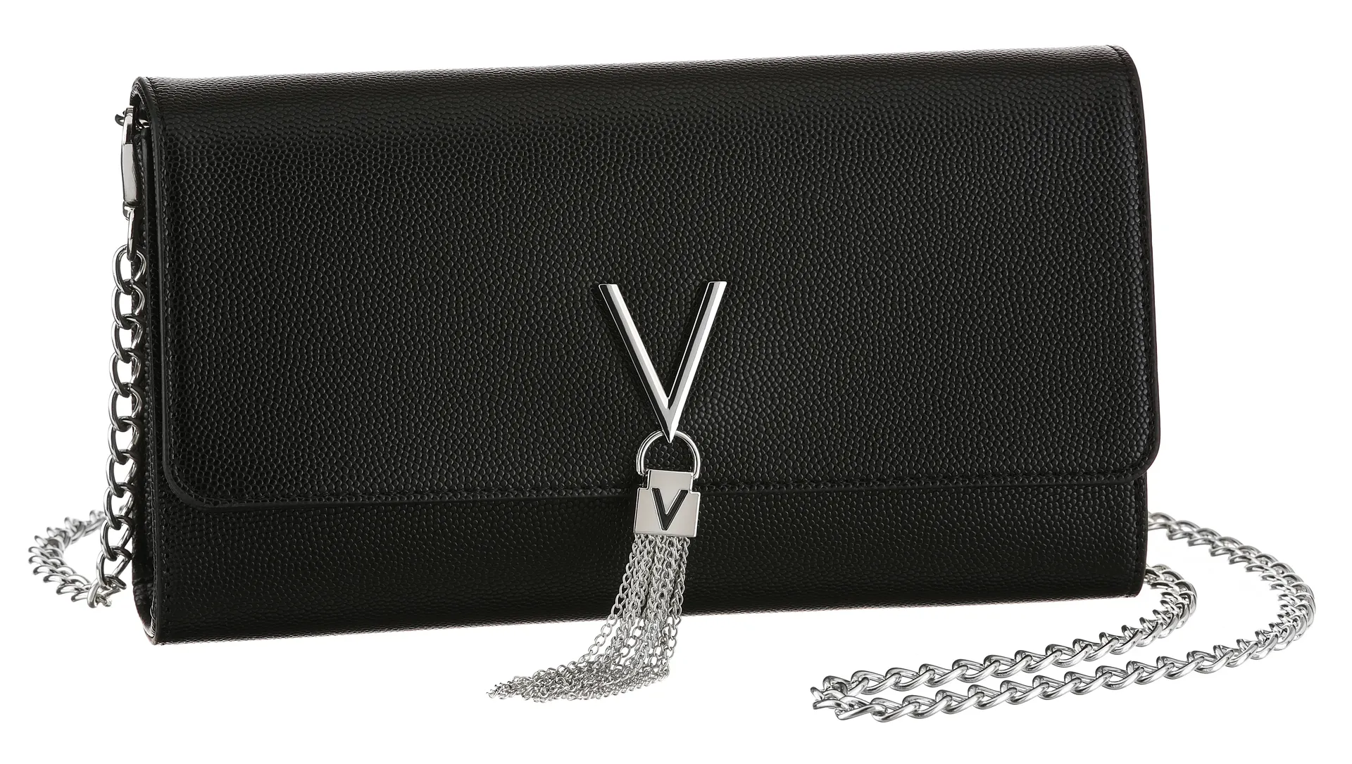 

VALENTINO BAGS Клатч "Divina", сумочка женская сумка женская сумка на цепочке, черный