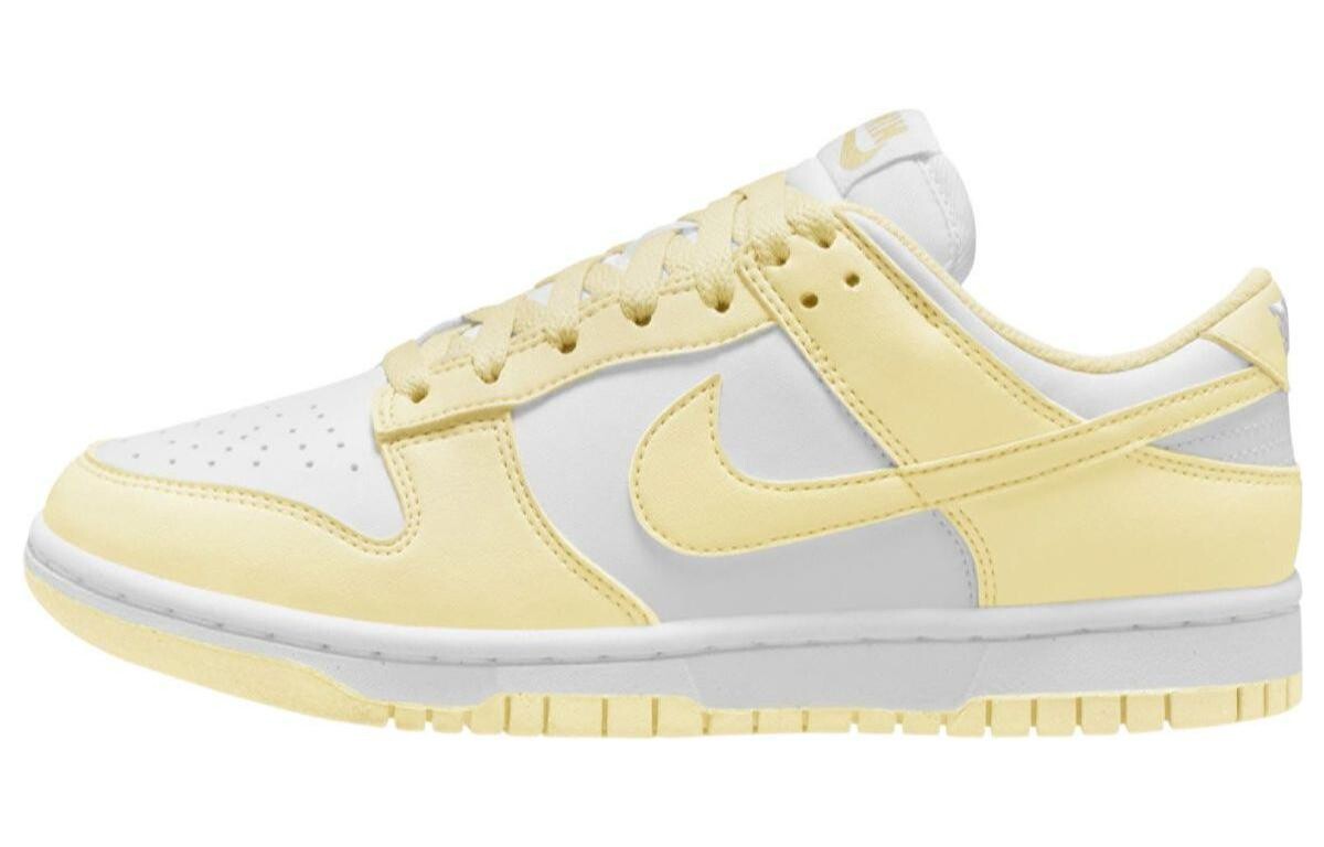 

Мужские кроссовки для скейтбординга Nike Dunk, White/Yellow