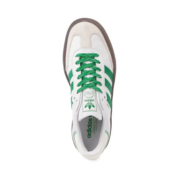 Кроссовки adidas Sambae Athletic Shoe, облачно-белый/зеленый/камедь