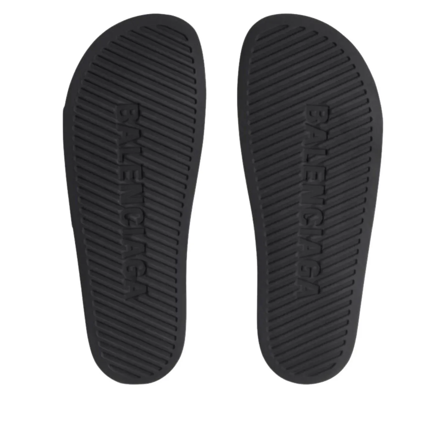 Сандалии-шлепанцы Balenciaga Pool Slide Sandal 'Black White' — фото 4