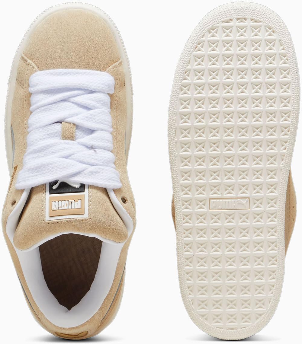 Детские кроссовки Puma Unisex-Child Suede XL (для детей постарше), белый — фото 2