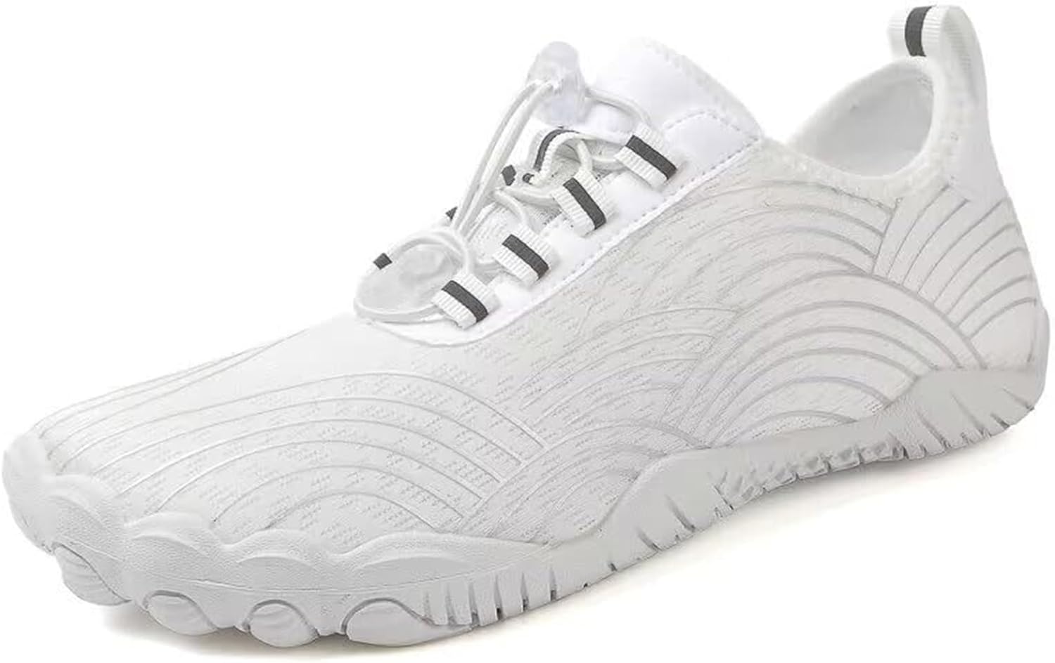 

Мужские водные кроссовки, босоножки, слипоны, обувь с нулевым перепадом, с широкой носочной частью, пляжные туфли, спортивные кроссовки для тренировок Generic, белый