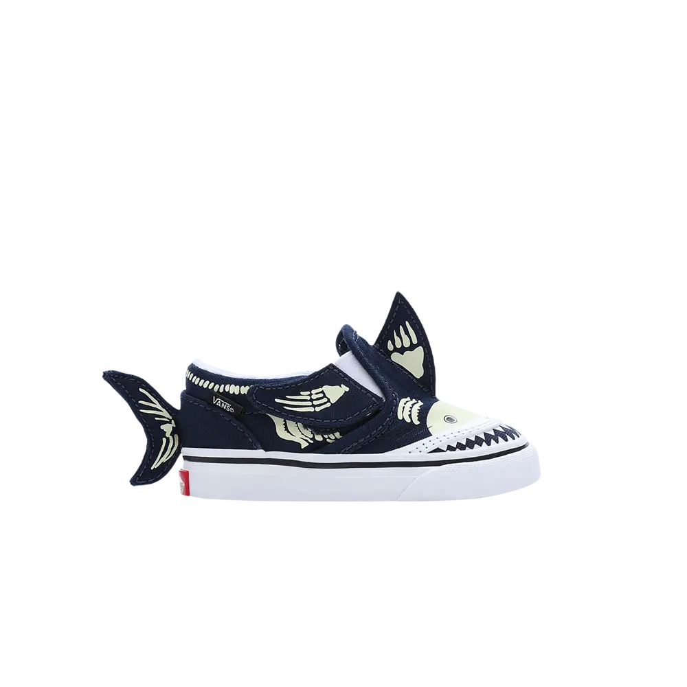 Слипоны V для малышей Vans, синий