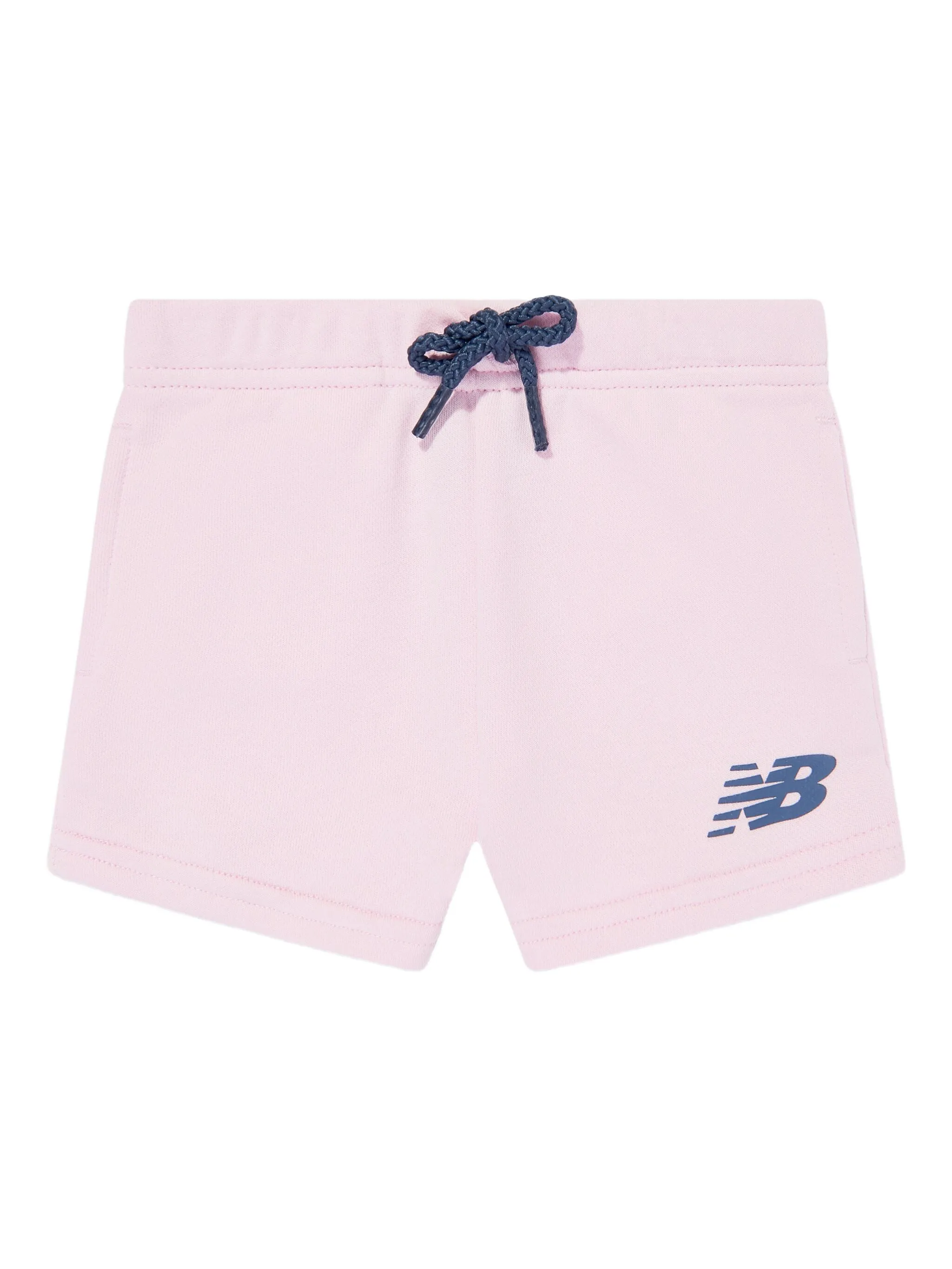 Комплект из футболки и шортов с логотипом New Balance Kids, синий — фото 4