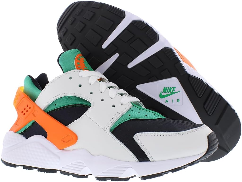 Мужские кроссовки для бега Nike Air Huarache, белый/оранжевый — фото 2