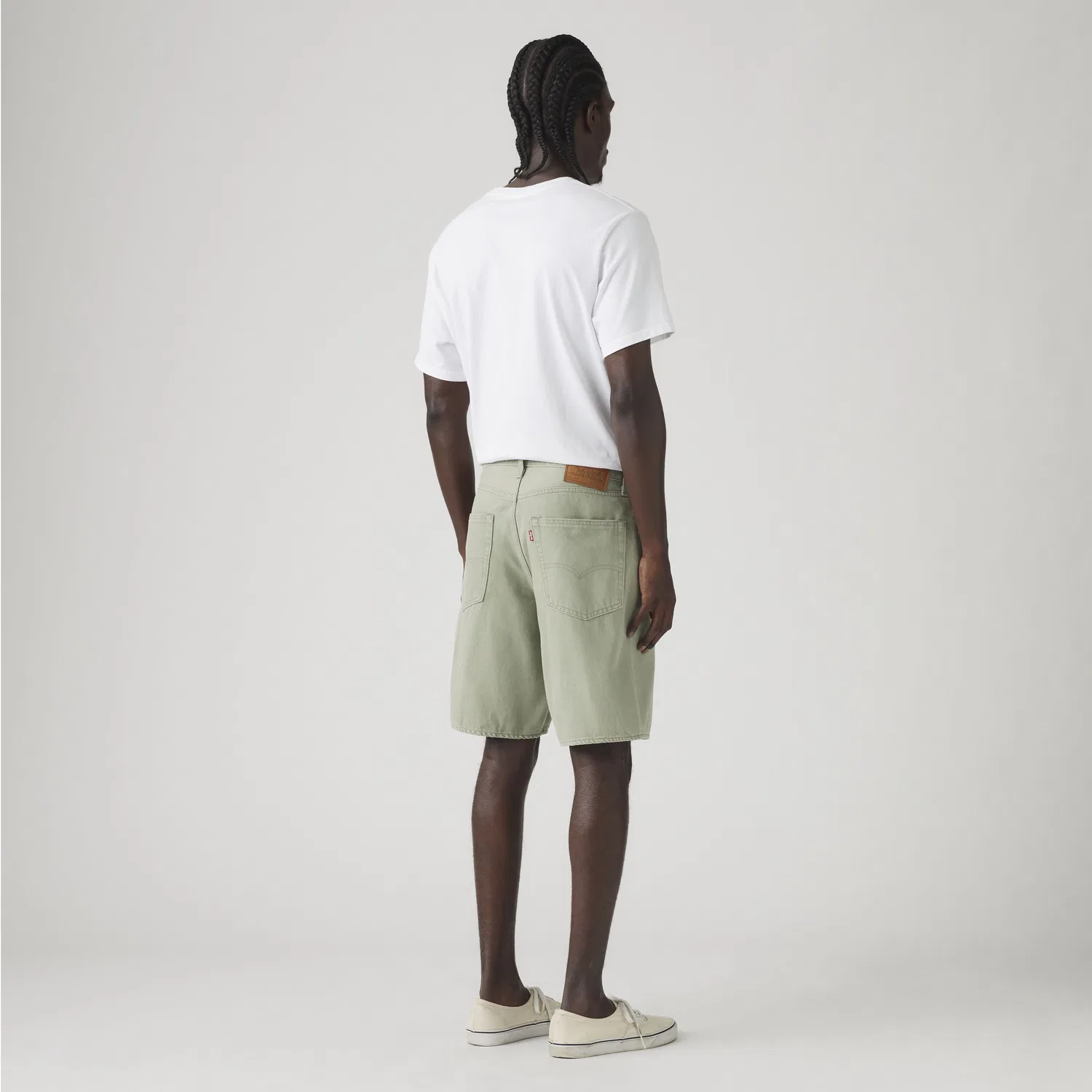 468 Свободные мужские шорты 9 дюймов Levi's, Green — фото 3