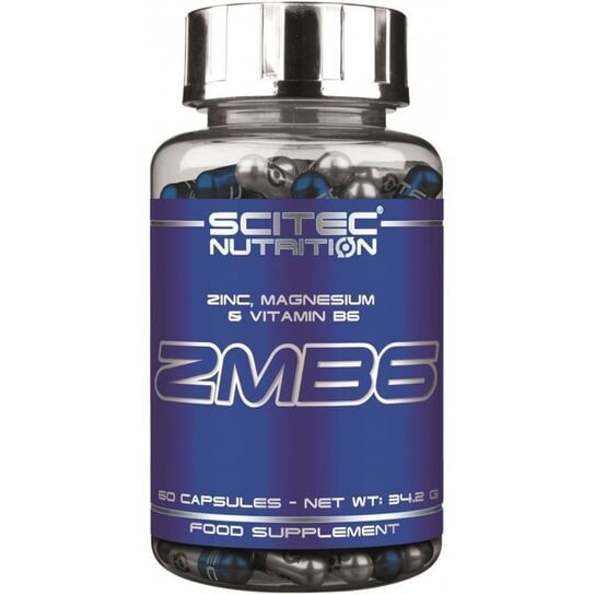 

Scitec, Booster, ZMB6, 60 капсул