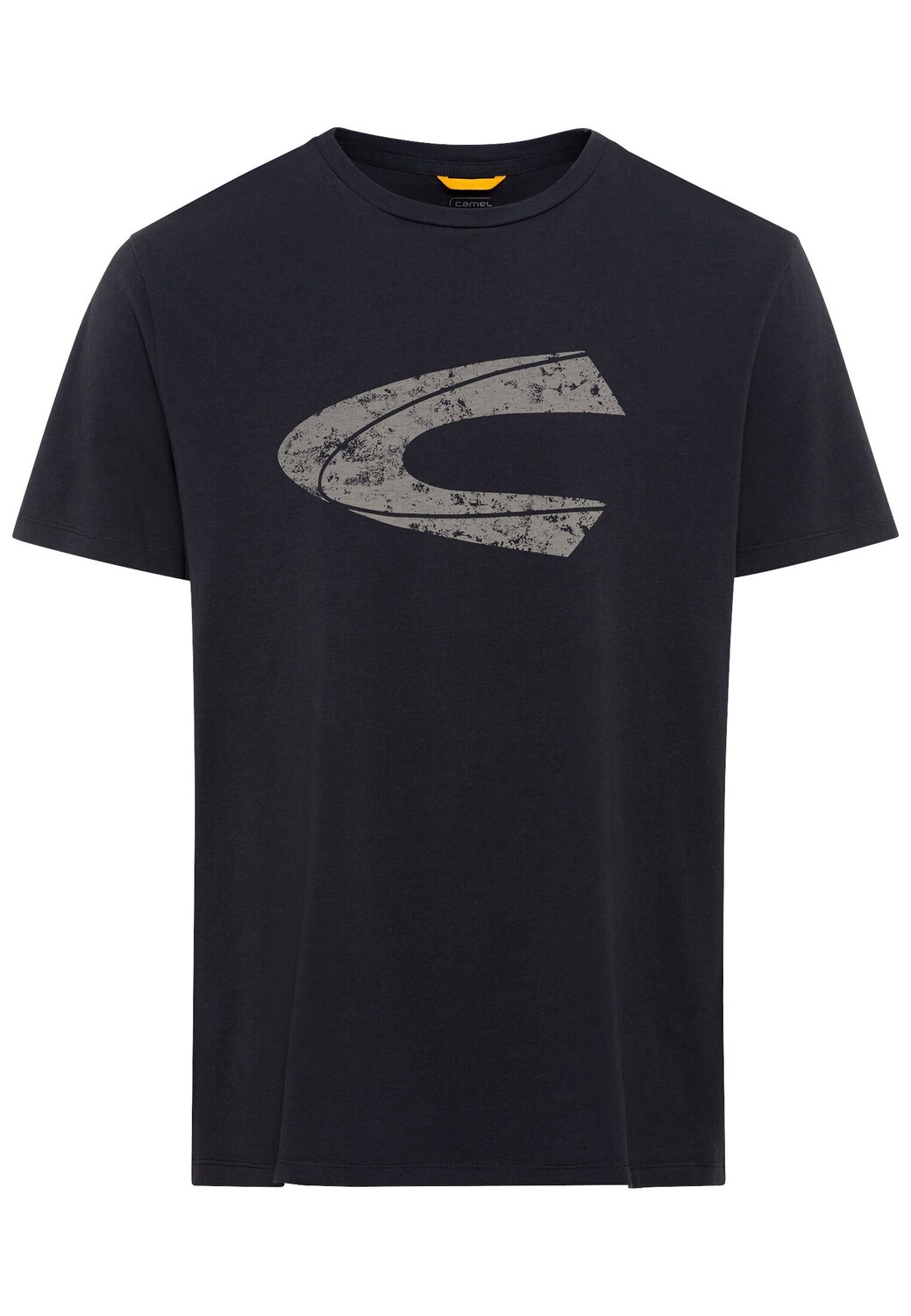 

Футболка Camel Active mit Print aus nachhaltigem Organic Cotton, черный