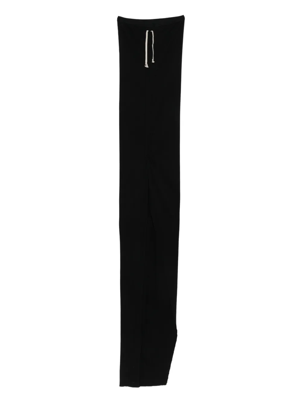 

Юбка макси с завязками на талии и боковыми разрезами Rick Owens DRKSHDW, черный