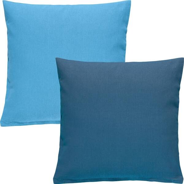 

Чехол на подушку REDBEST 2er-Pack 208730, 40x1x40 см цвет hellblau/blau