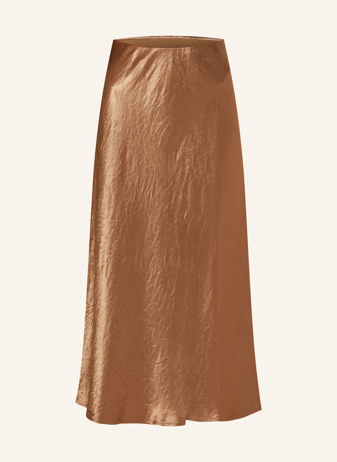 

Атласная юбка Алессио Max Mara Leisure, коричневый