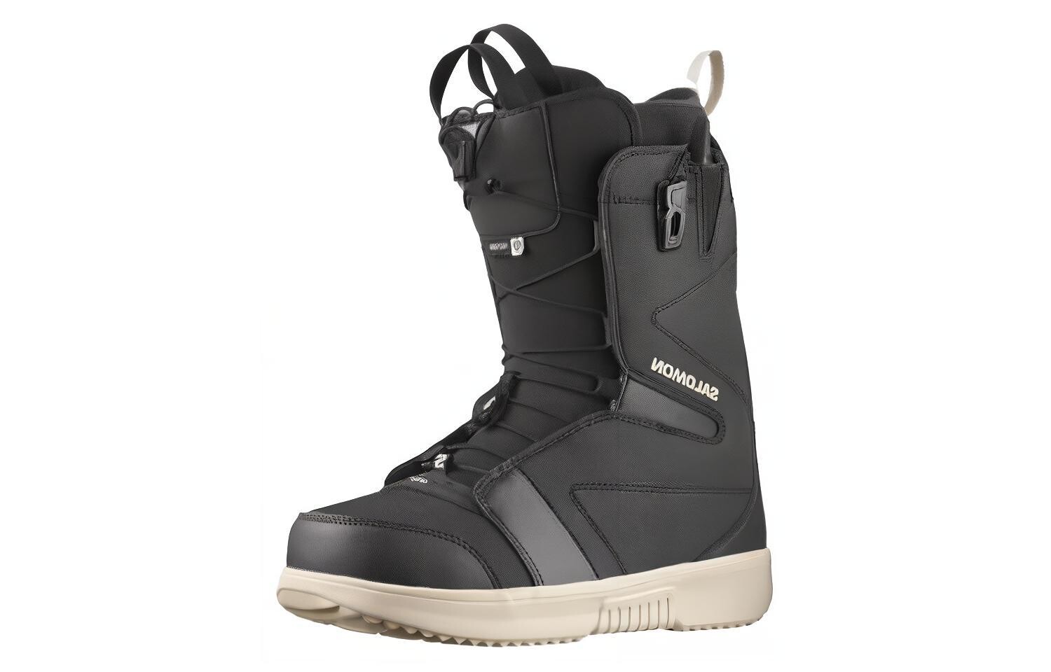 

Зимние ботинки мужские черные Salomon